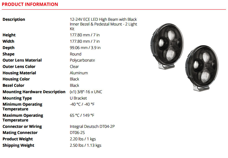 Super Bright 45W LED The One LED Headlight for Jeep 7inch LED Headlight with DRL and Halo for Jeep Truck