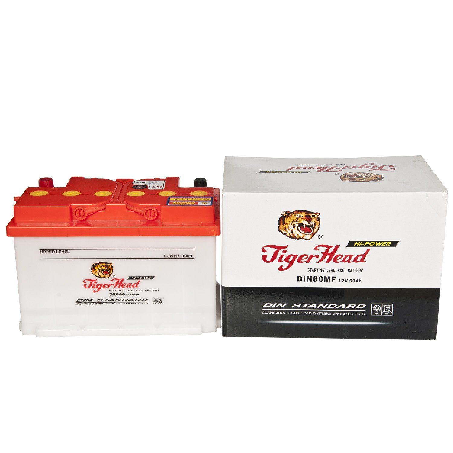 Good Quality Dry Charge Car Lead Acid Battery (DIN60 12V60ah)