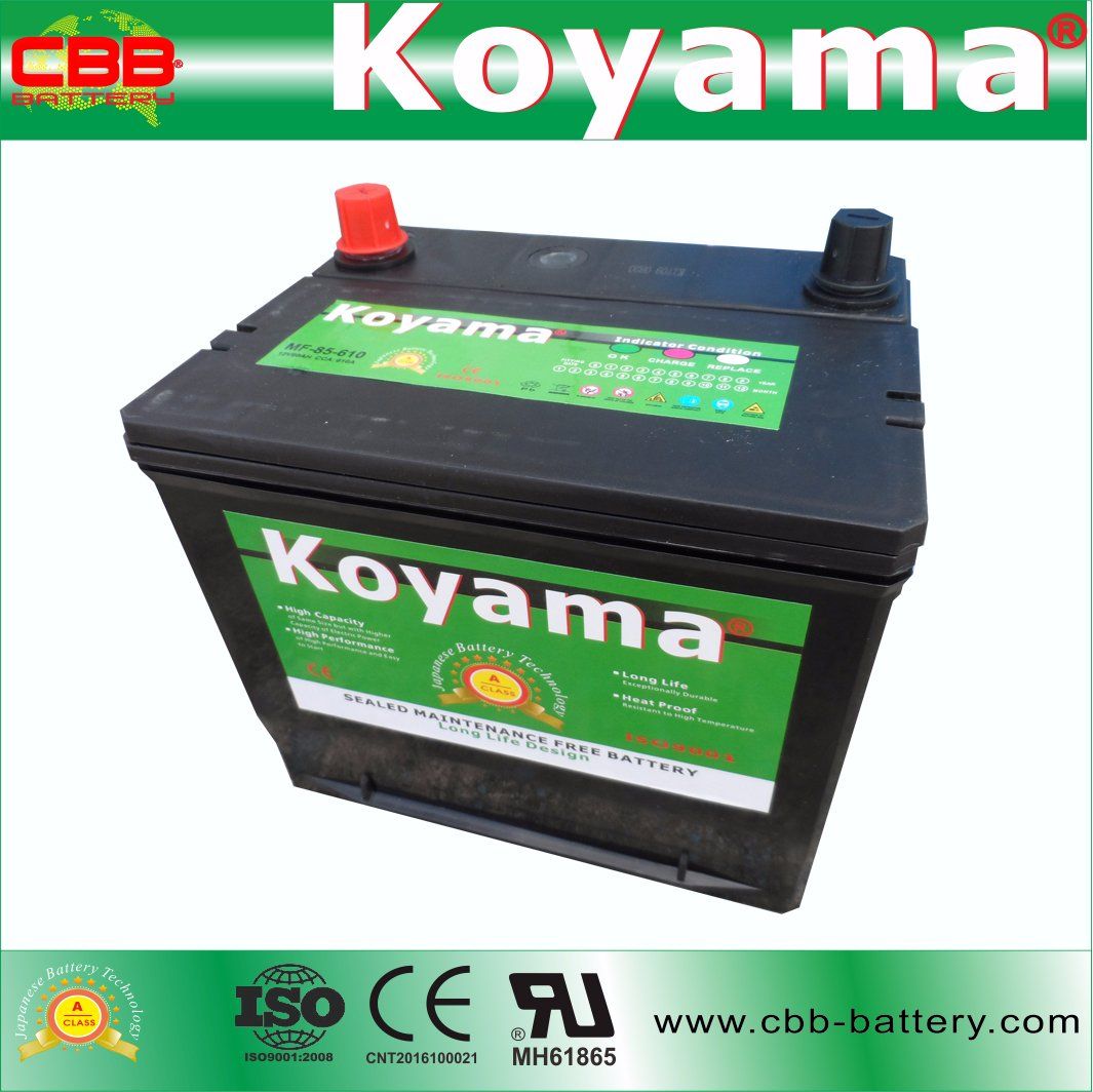 Mf85-610 12V 60ah Bci Standard Auto Car Storage Battery