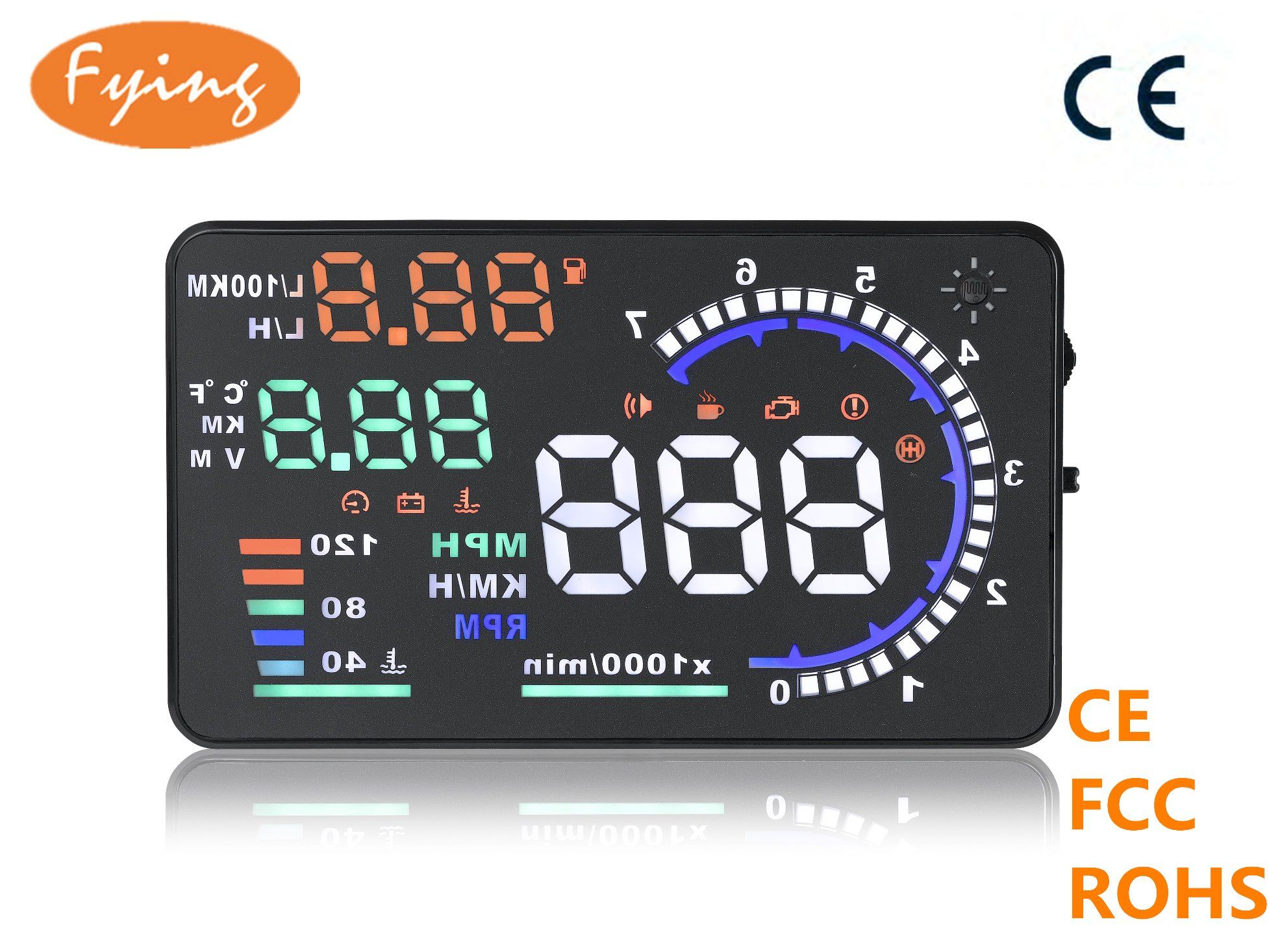 5.5 Inch A8 Hud Head up Display for Vehicle with Ce