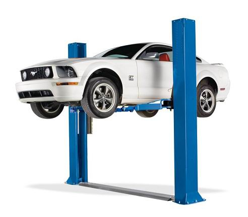 Two Floors Sharing Column Hydraulic Car Parking Lift