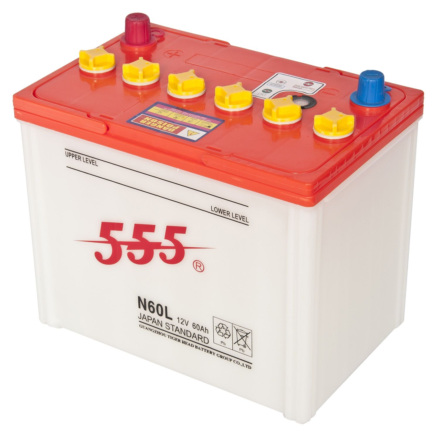 Long Duration Auto Battery N60L 12V60ah Dry Charge Battery