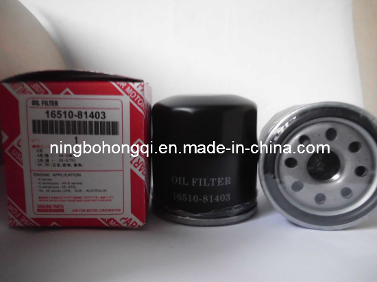 Oil Filter 16510-81403 for Suzuki, Daihatsu