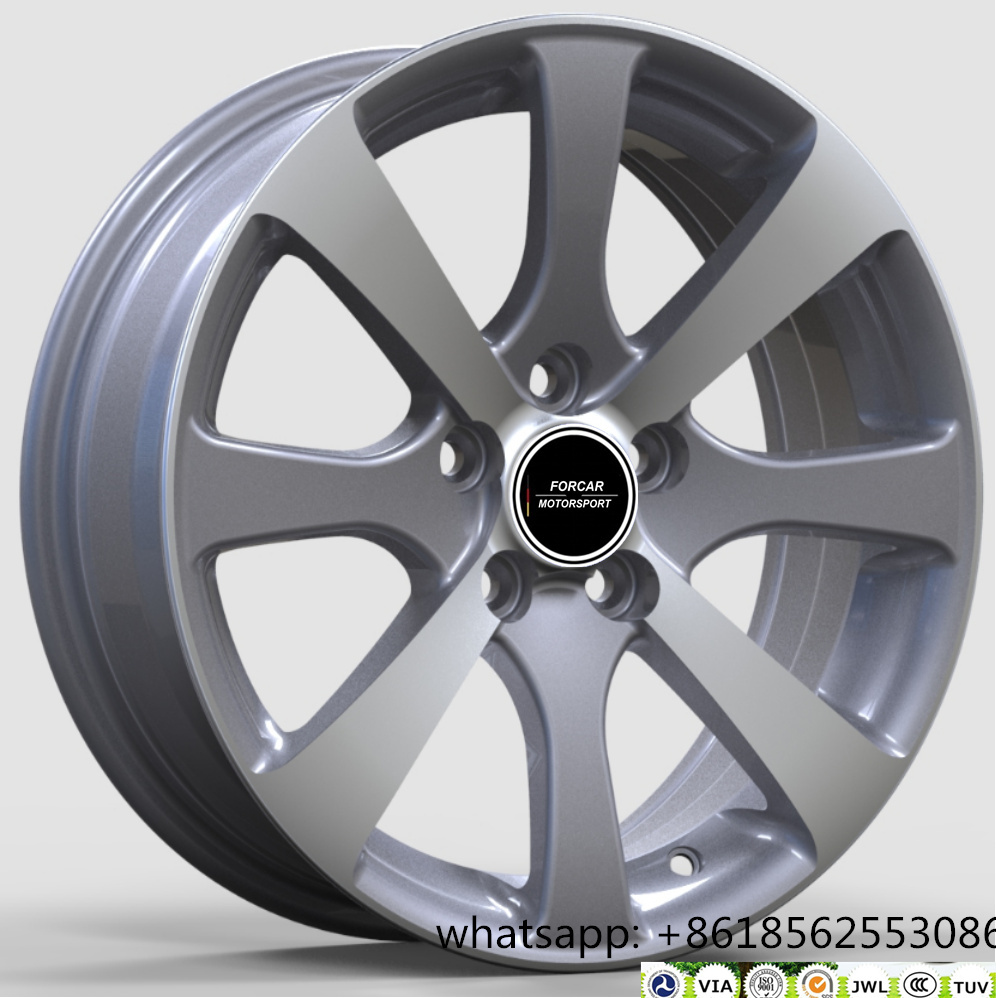 15*6.5j Aluminum Auto Car 4*100 5*100 Wheel Rims