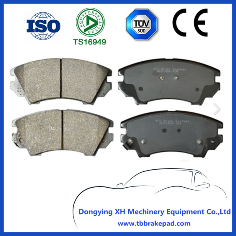 Chevrolet Astra Low Noise Semi Metallic Painted Plastic Brake Pad D1404