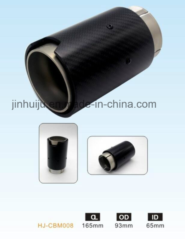 BMW 100% Carbon Fiber Exhaust Tips Use #304 Stainless Steel
