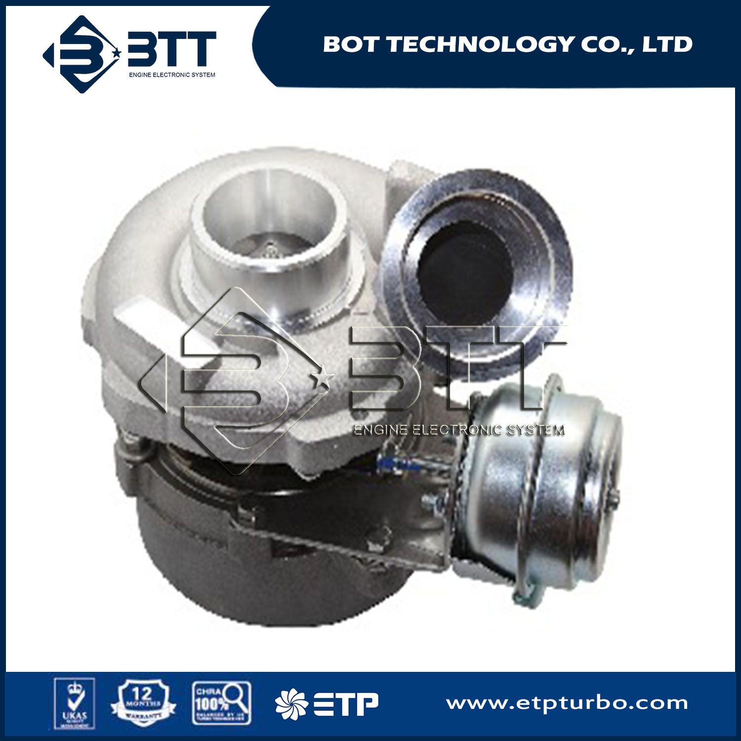 Turbocharger 709836-5004s (0001/0003/0004) Gt1852V A6110961599 Mercedes Benz Sprinter (Brazil) Om611