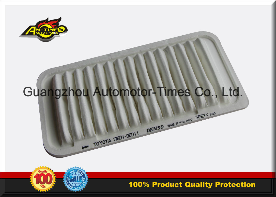 Auto Spare Part 17801-0d011 178010d011 17801-00010 1780100010 Air Filter for Toyota