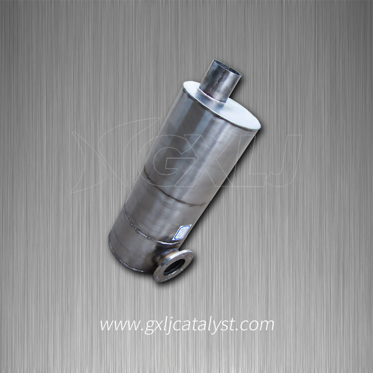 Euro 4 Gasoline and Diesel Engine Metallic Housing and Ceramic Core SCR Catalytic Muffler Converter