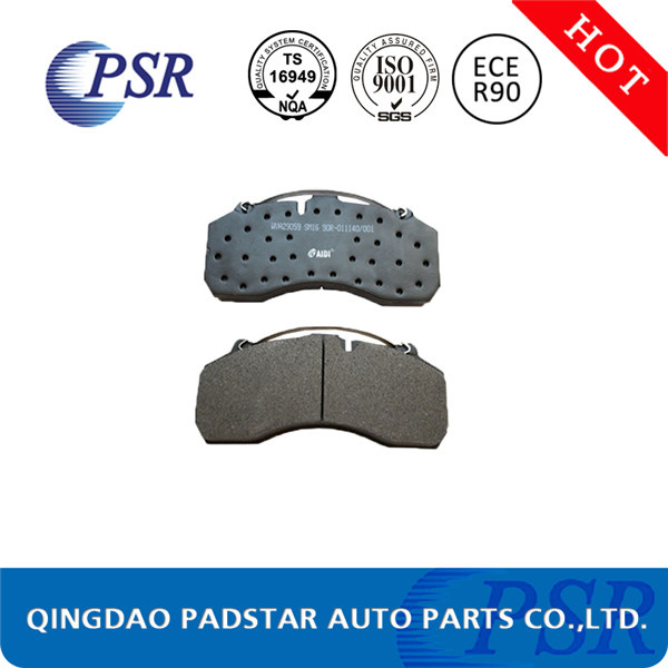 Wva29059 Truck & Bus Brake Pads with Best Price for Mercedes-Benz