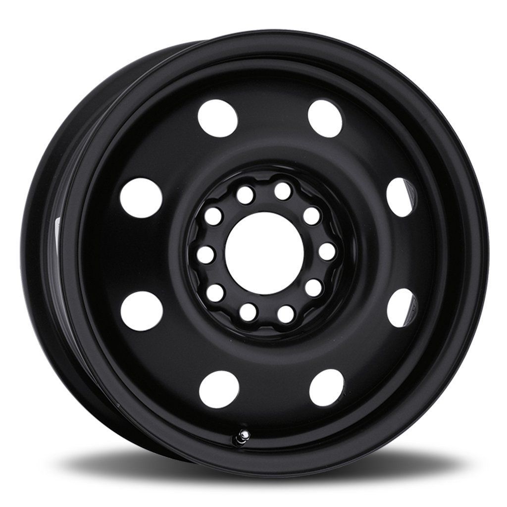 14X5.5 (5X4.25/5X4.5) Matt Black Steel Winter Wheel