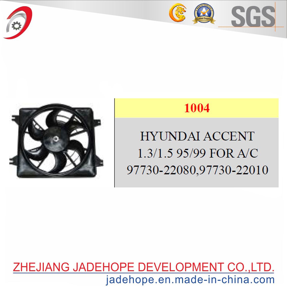 Radiator Fans Assy for Hyundai