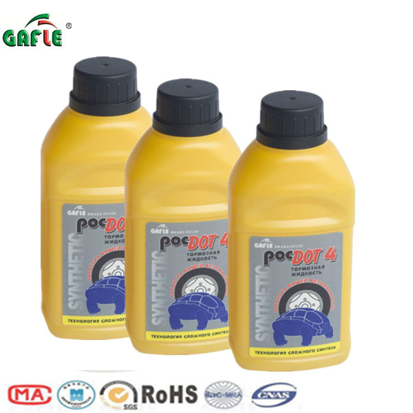 Gafle 250 Ml Plastic Bottle DOT3 Motor Oil Synthetic Brake Fluid