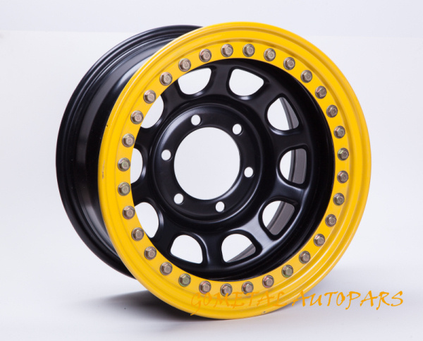 Offroad 4X4 Car Beadlock Steel Wheel Rim 16X7