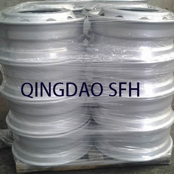 China Supplier Tubeless Steel Wheel Rim and Bus Wheel (22.5X9.0)
