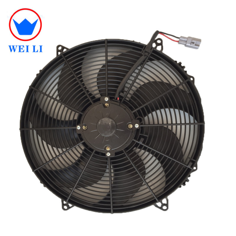 12V/24V Electric Plastic Bus Axial Cooling Ventilating Condenser Fan