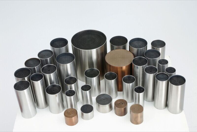 Metallic Catalysts Converter for Exhaust System