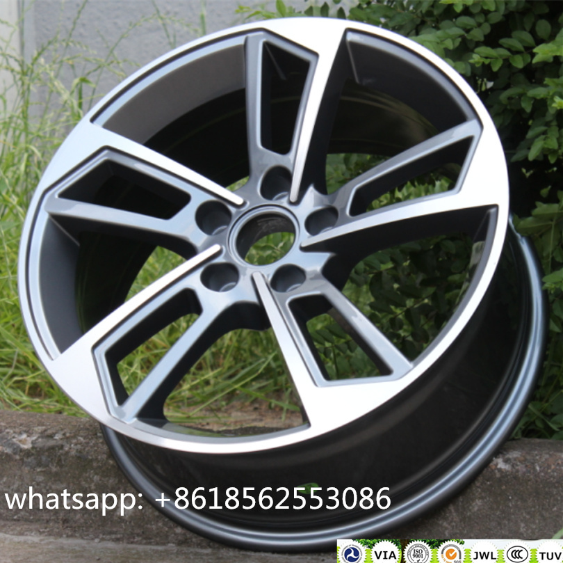 Aluminum Replica Wheels A4 Rims Alloy Wheels 5*112