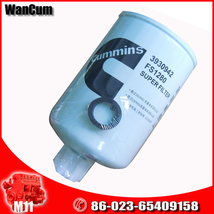 The Reasonable Price M11 Cummins Engine Part Fuel Filter 3930942