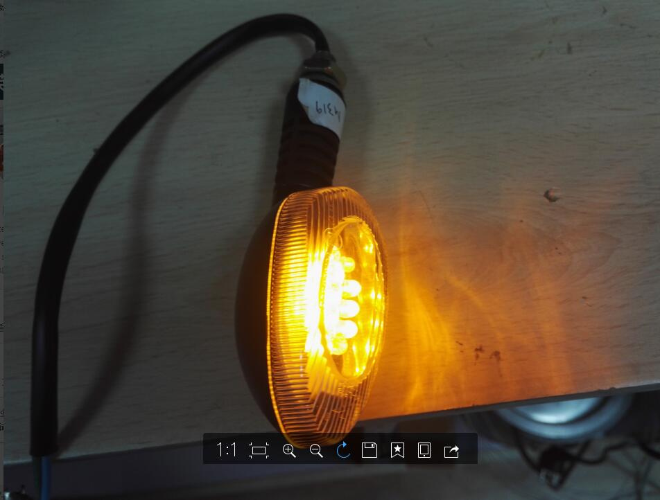 Hot Sale Motorcycle Front/Rear Turn Signals Lamps Lm-319 E4 Certification