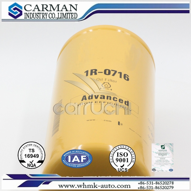 Oil Filter 1r0739 Use for Caterpillar, Filters for Auto, Auto Parts, Hydraulic Oil Filter