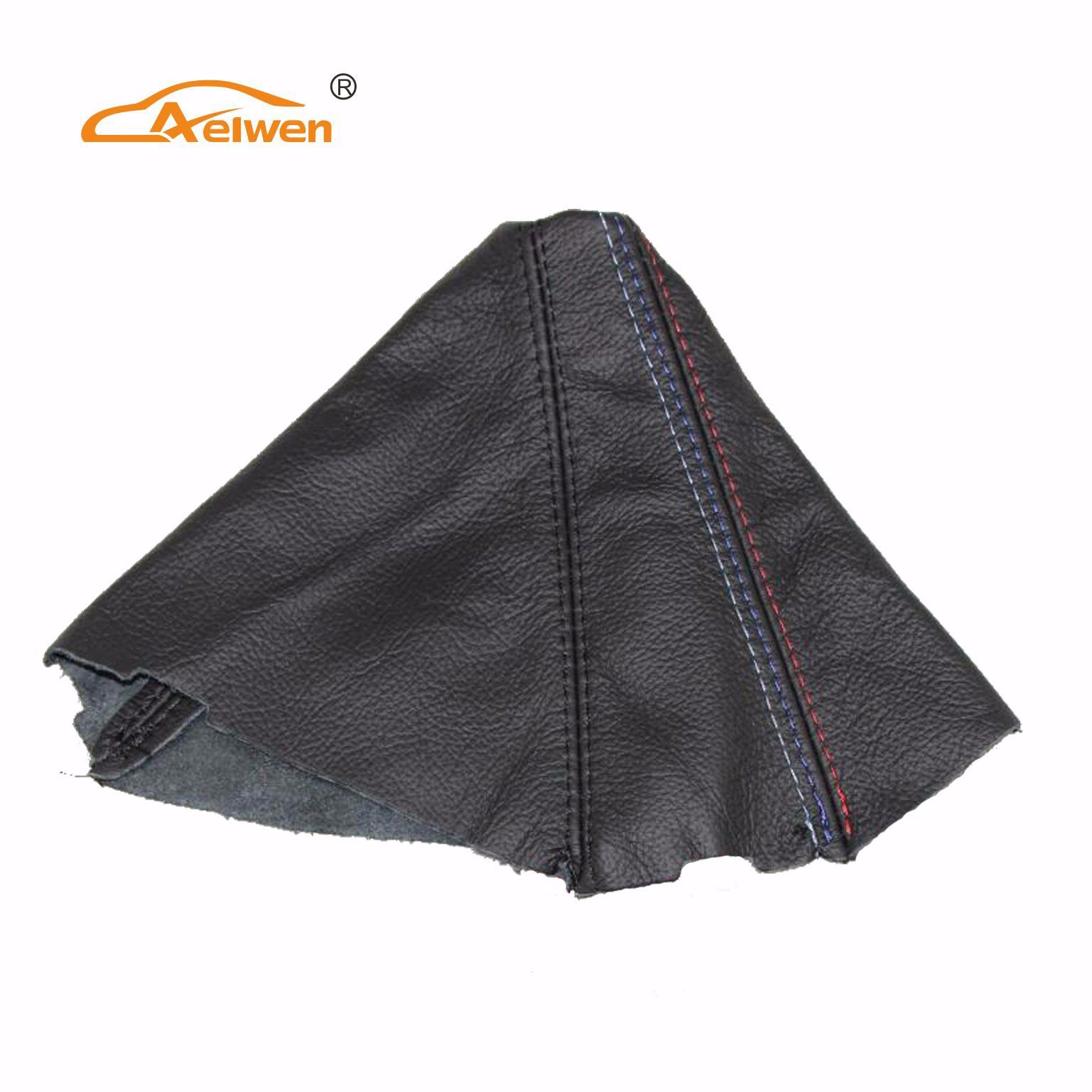 Aelwen Spare Part Leather Car Gear Handle Cover for BMW