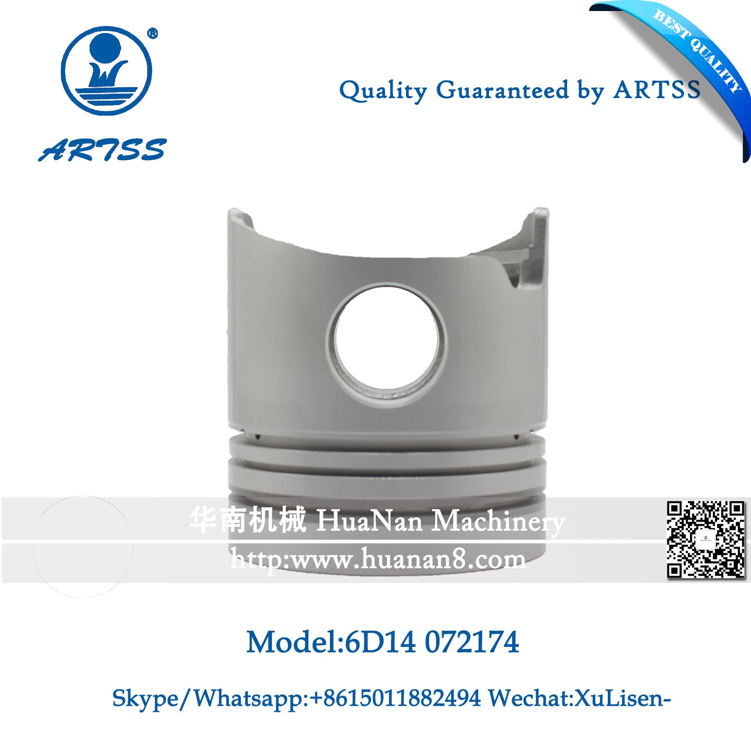 Mitsubishi 6D14-3at Me072047 Auto Piston