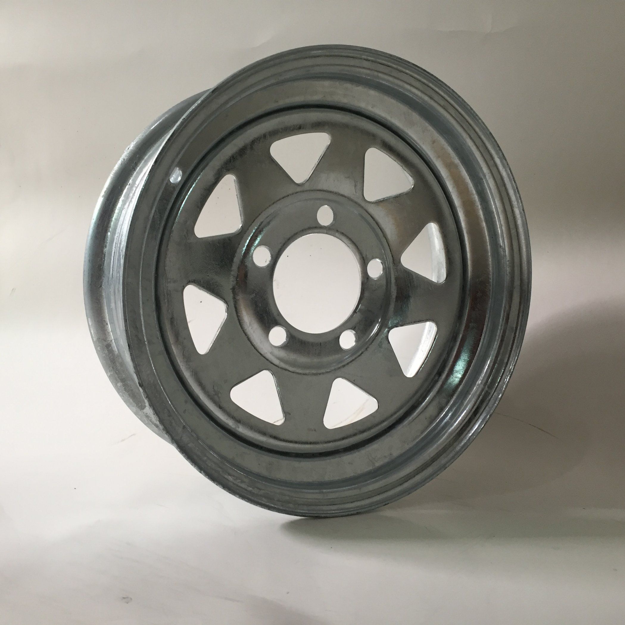 13X4.5 Galvanized Boat Trailer Steel Wheel Rim
