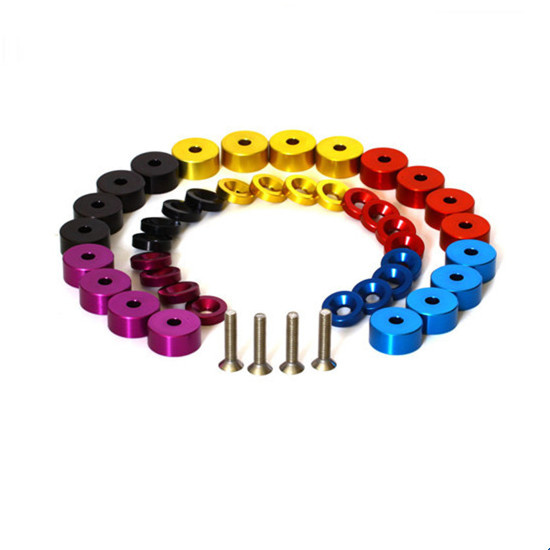 Custom Aluminium CNC Jdm 8mm Hood Vent Spacer Kits
