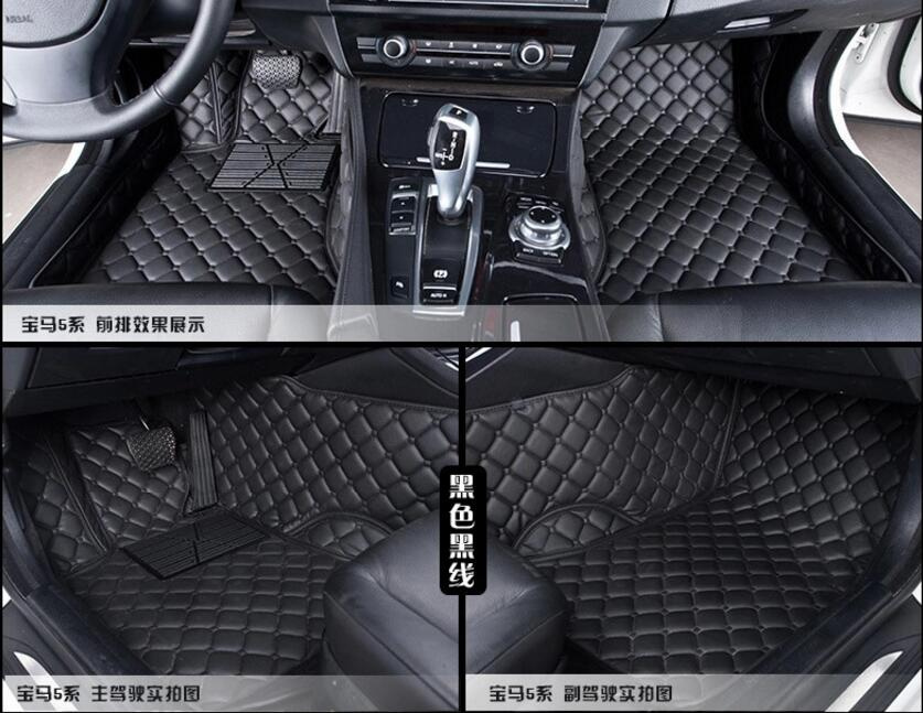 Lincoln Mks 2015 Car Mat (ECO-Friendly XPE Leather 5D)