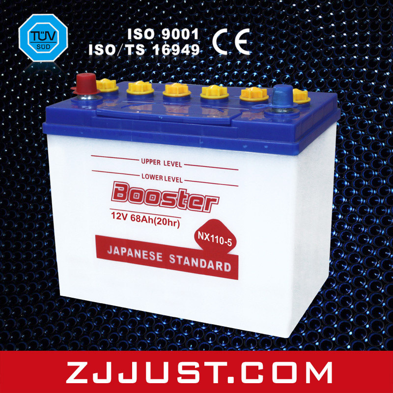 Nx110-5 12V68ah 12volt Sealed Lead Acid Automotive Battery