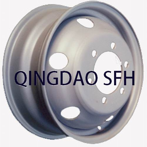 17.5X6.75 Tubeless Wheel and Steel Rim Wheel