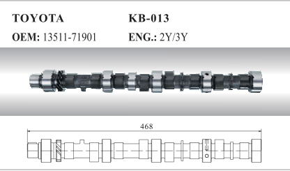 Auto Camshaft for Toyota (13511-71901)