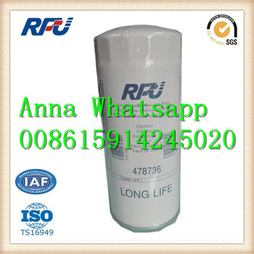 Oil Filter 478736 for Volvo