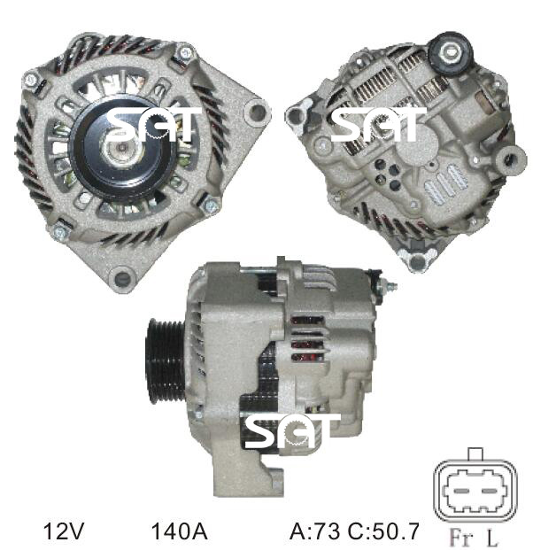for Mitsubishi Alternator A3TG1581 A003TG1581 12774