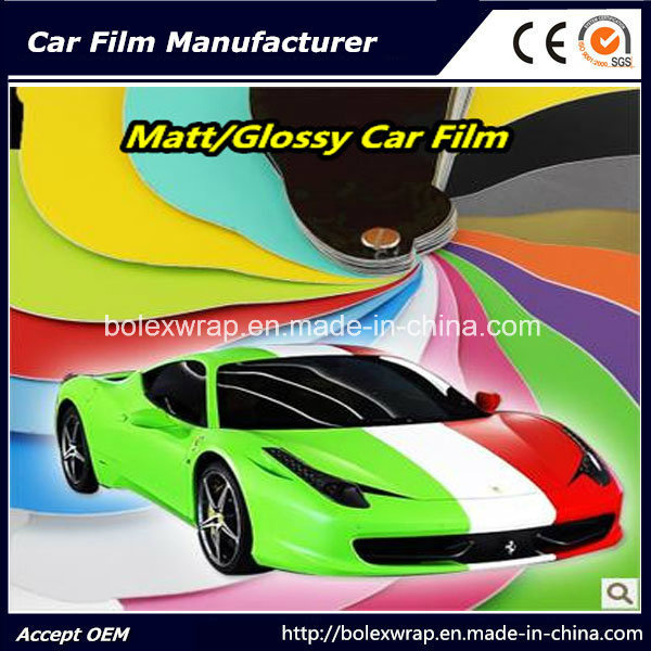 Self Adhesive Car Wrapping Vinyl Film, Car Vinyl Wrap Car Sticker Film