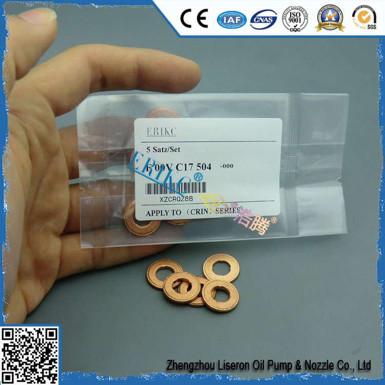 Erikc Copper Gasket Washer Bosch F00vc17504 (F 00V C17 504) Brass Pressure Washer F00V C17 504