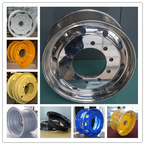 (22.5X8.25, 9.00X22.5) Forged Aluminum Truck Wheels, Aluminium Wheel Rims, Alloy Wheel, Steel Truck Wheels