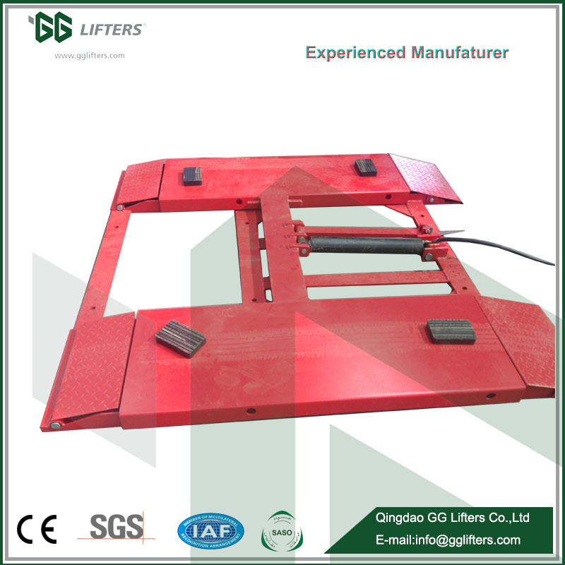 5500lb Low Profile Portable Car Hoist with Scissors Type (LS25/620/T100)
