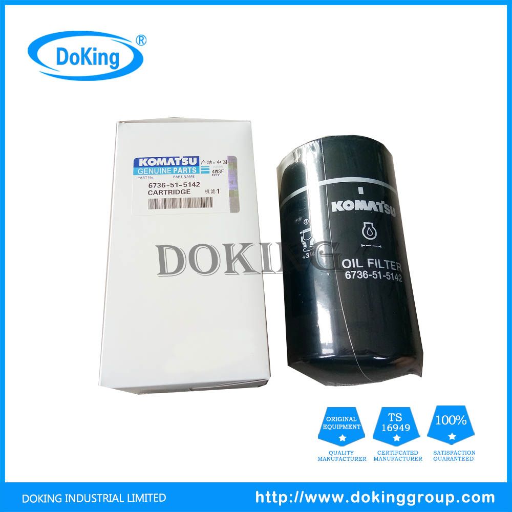 Top Selling Auto Oil Filter 6736515142 for Mann/Daff/Komatsu