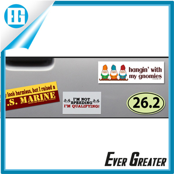 High Waterproof Custom PVC Sticker for Cars Outdoor