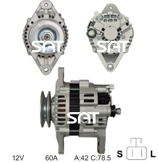Hitach Alternator Lr160-747 23100-Na000 10313