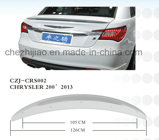 Car Spoiler for Chrysler 200 '2013
