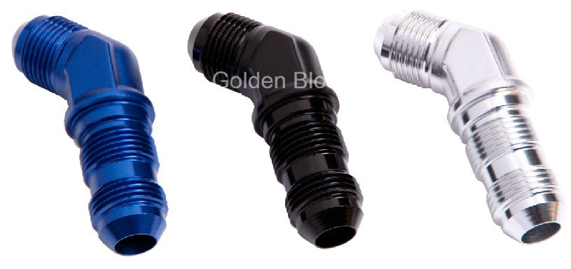 45 Elbow Male 74 Cone Bulkhead Adapter Fittings