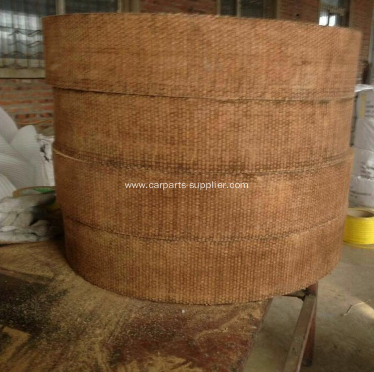 Brown Woven Resin Brake Lining Roll