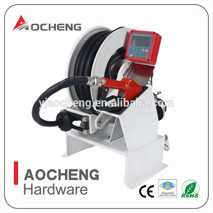 Diesel Hose Reel with Quantitative Ogm Flow Meter