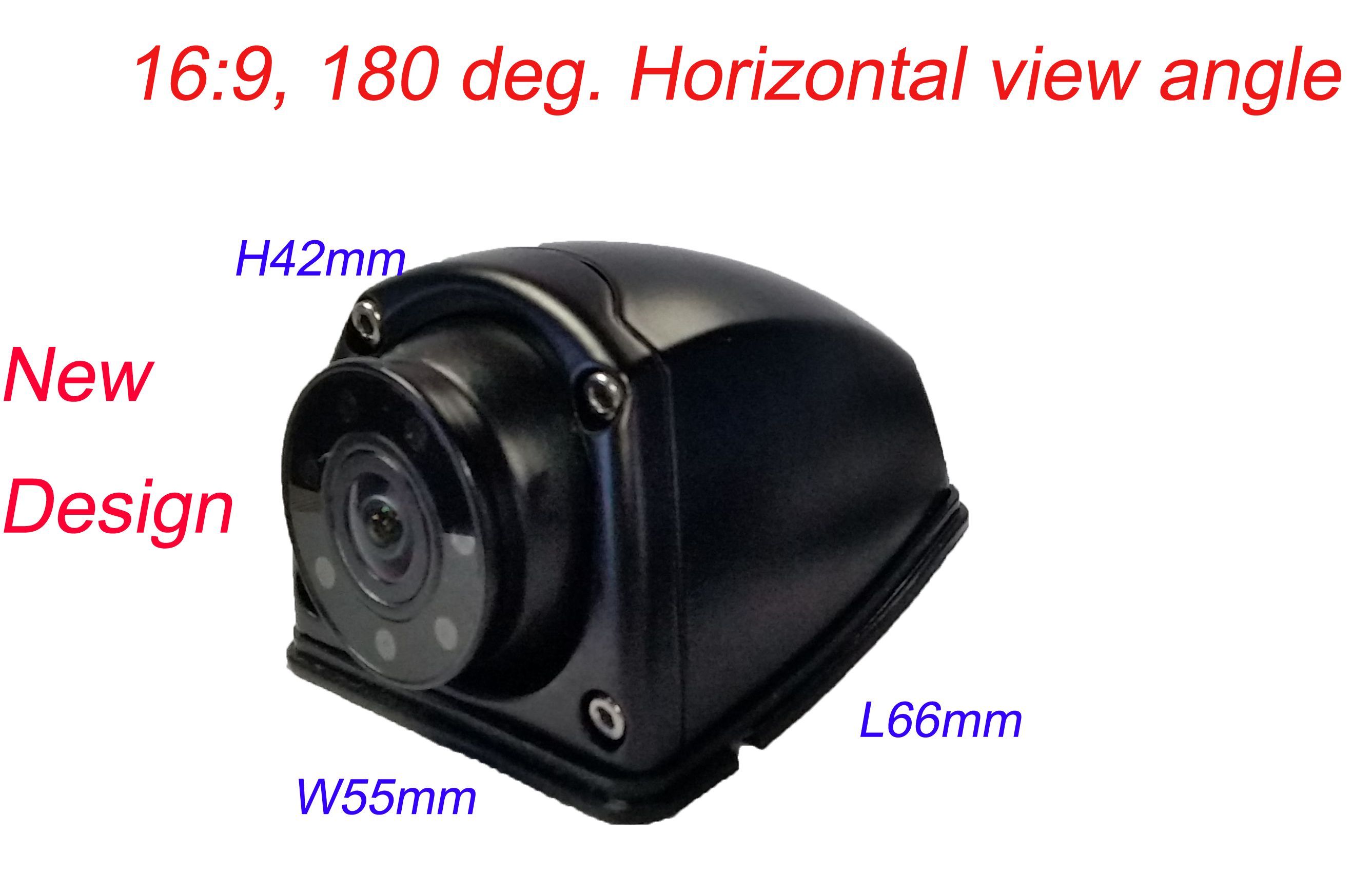 Side View Car Camera Night Vision Waterproof Backup