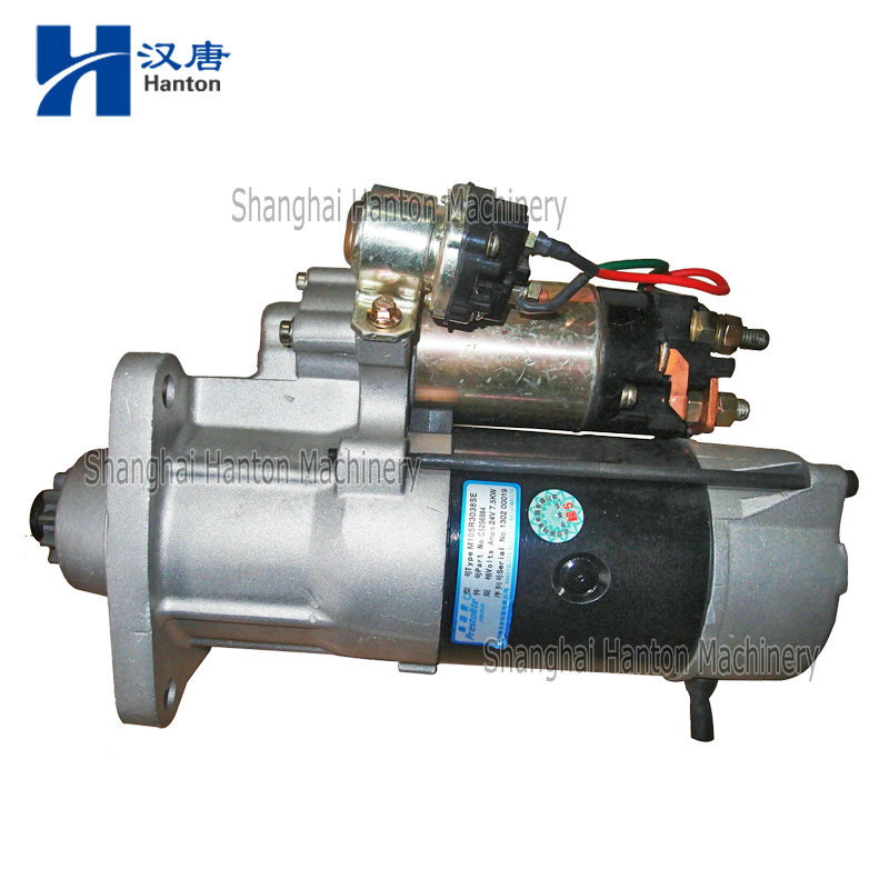 Cumins truck diesel engine motor 6CT parts 5256984 starter motor