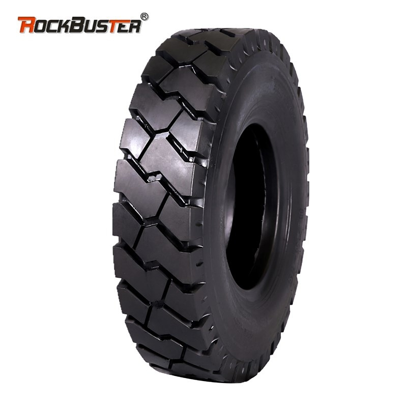 Extra Wall and Massive Tread Block Forklift Tyre