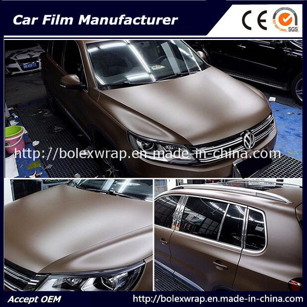 Colored Car Body Vinyl Wrap Film for Color Change